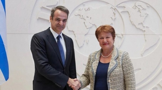 Παγκόσμιο Οικονομικό Φόρουμ: Εγκώμια Γκεοργκίεβα σε Μητσοτάκη και Ελλάδα