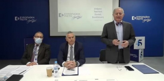 Χρήστος Γεωργακόπουλος: Ως το τέλος της χρονιάς η συγχώνευση της Ευρωπαϊκής Πίστης με την Allianz