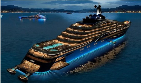 Πόσo κοστίζει η αγορά για ένα διαμέρισμα στο μεγαλύτερο superyacht του κόσμου (pic)