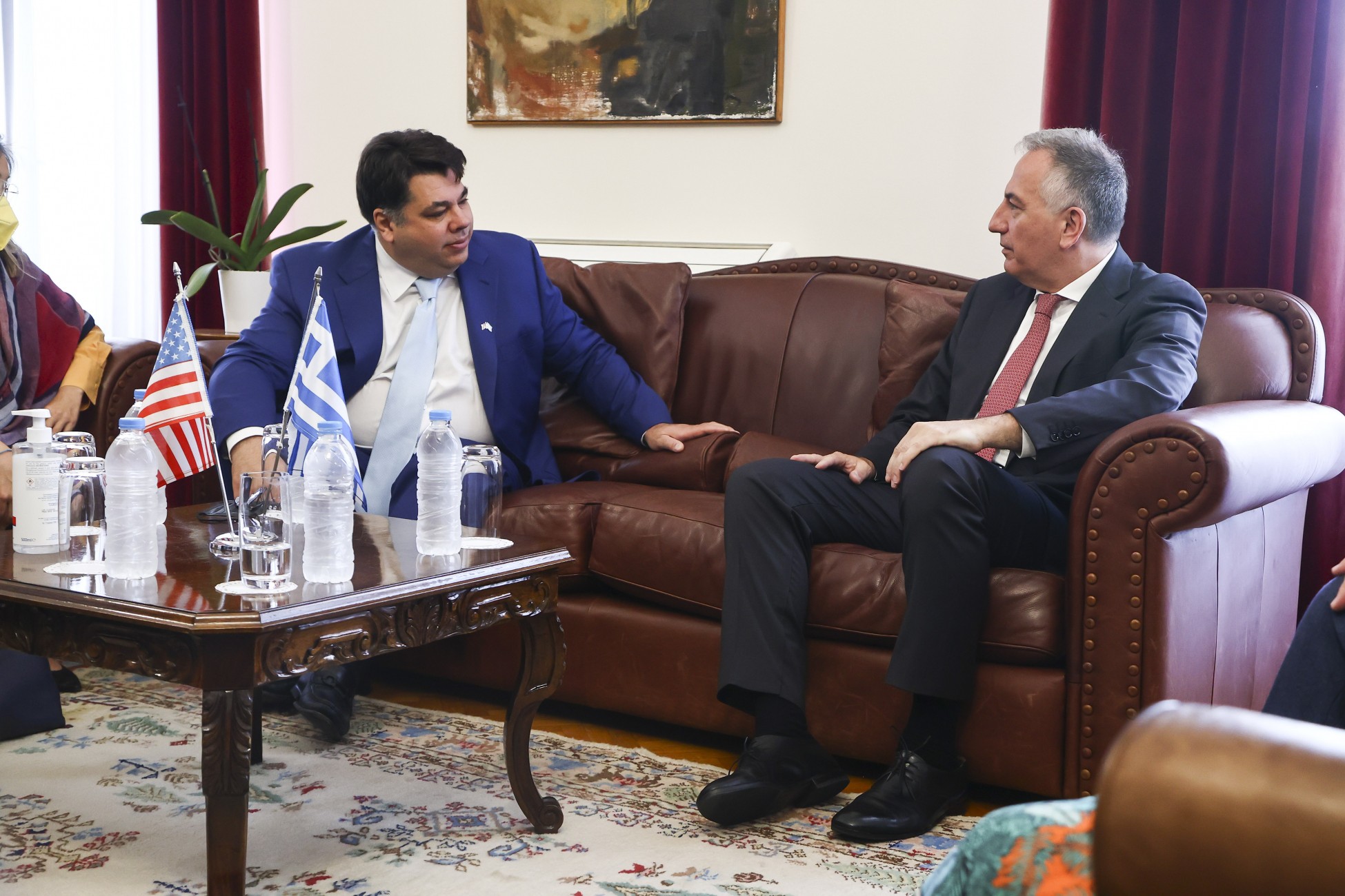 Συνάντηση Καλαφάτη – Τσούνη: Στο επίκεντρο οι αναπτυξιακές δυνατότητες της Β. Ελλάδας