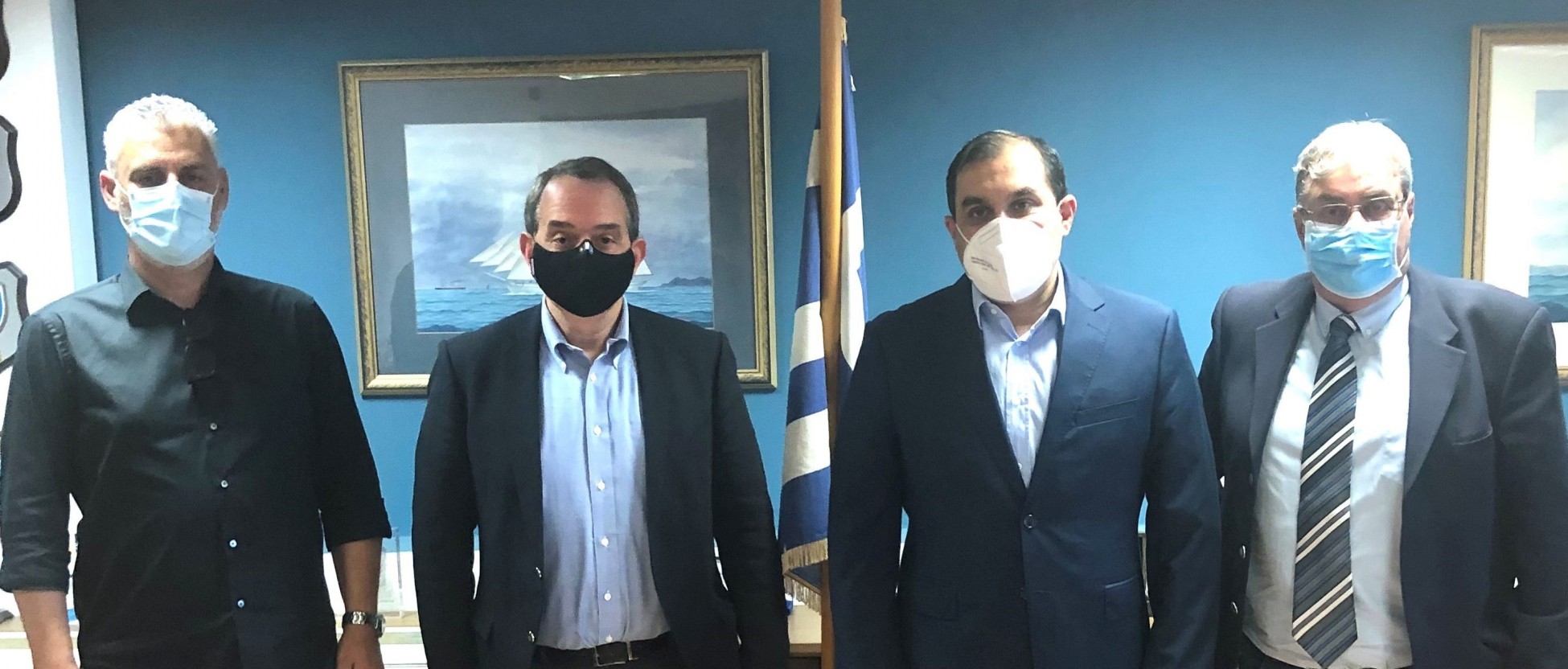 Συνάντηση της Ενότητας με τον υφ. Ναυτιλίας και Νησιωτικής Πολιτικής