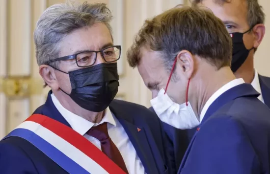 Γαλλία: Ισοπαλία Μελανσόν – Μακρόν με 25,2% δείχνουν τα πρώτα exit polls των βουλευτικών εκλογών