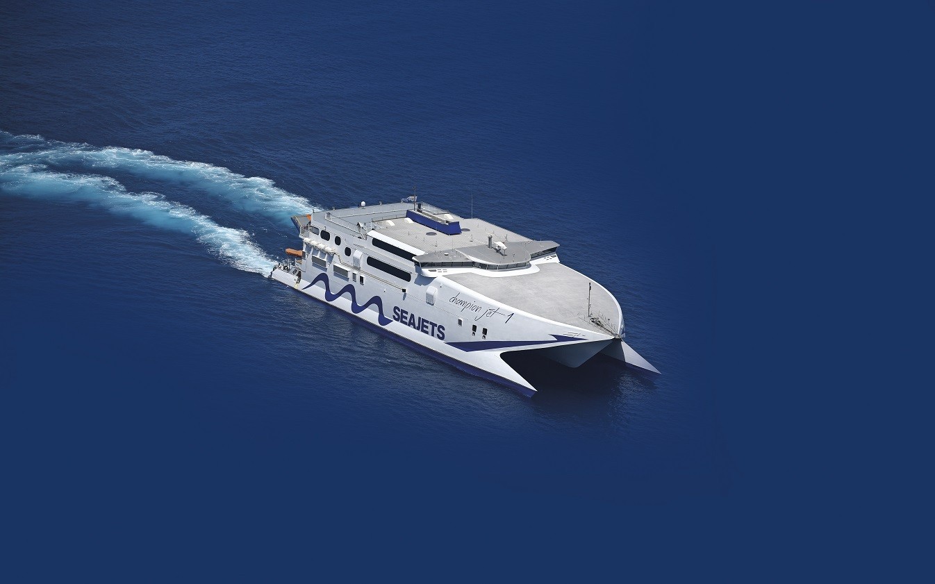 SEAJETS: Νέα γραμμή από Θεσσαλονίκη προς Λήμνο και Μυτιλήνη με το ταχύπλοο CHAMPION JET 1 (vid)