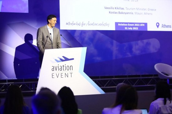 Κικίλιας: Στα επίπεδα του 2019, το αεροδρόμιο της Αθήνας χωρίς τις αγορές της Κίνας, της Ρωσίας και της Ουκρανίας