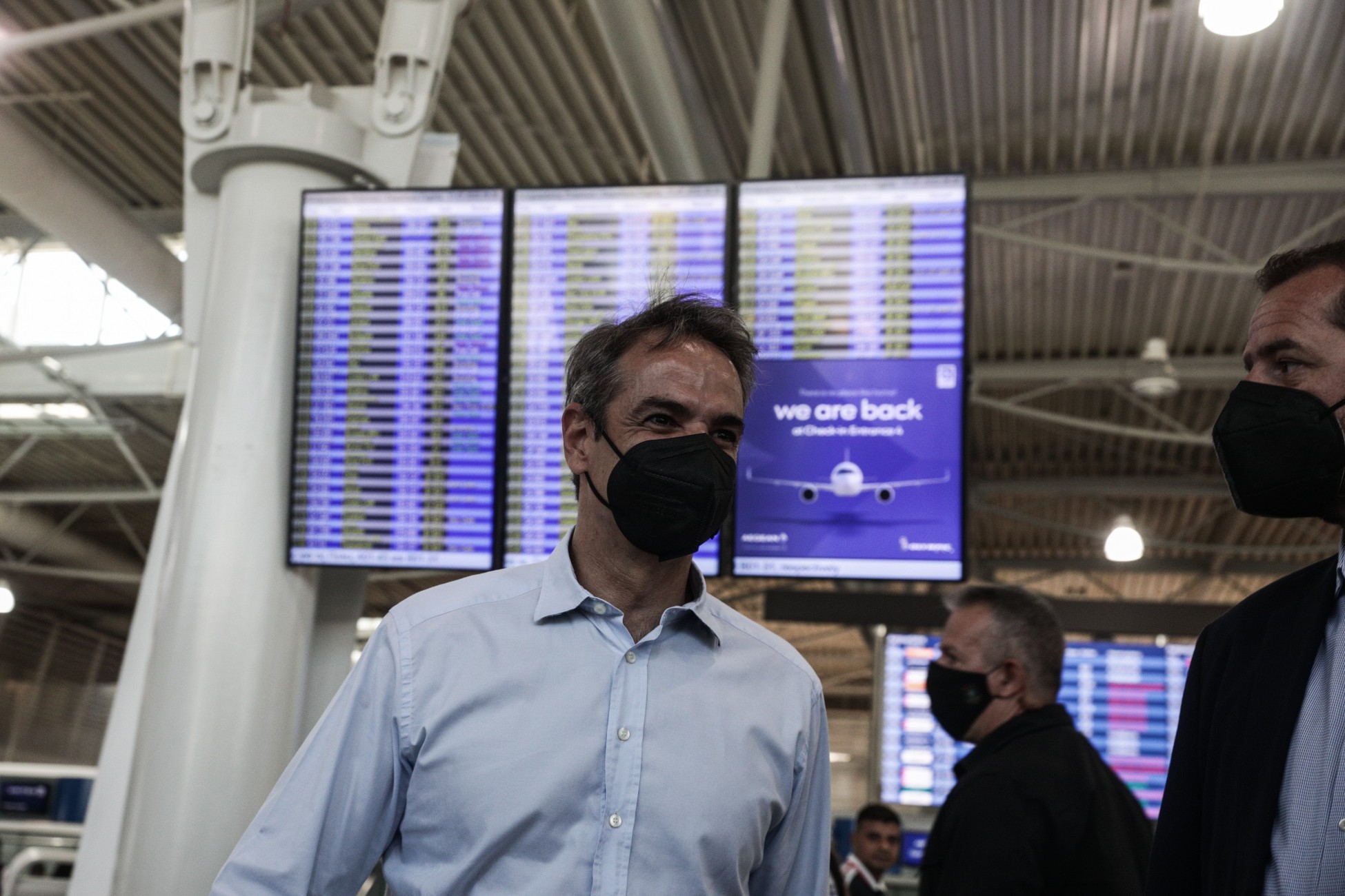 Μητσοτάκης από «Ελ. Βενιζέλος»: Δείχνουμε την εικόνα μιας πλήρως οργανωμένης χώρας