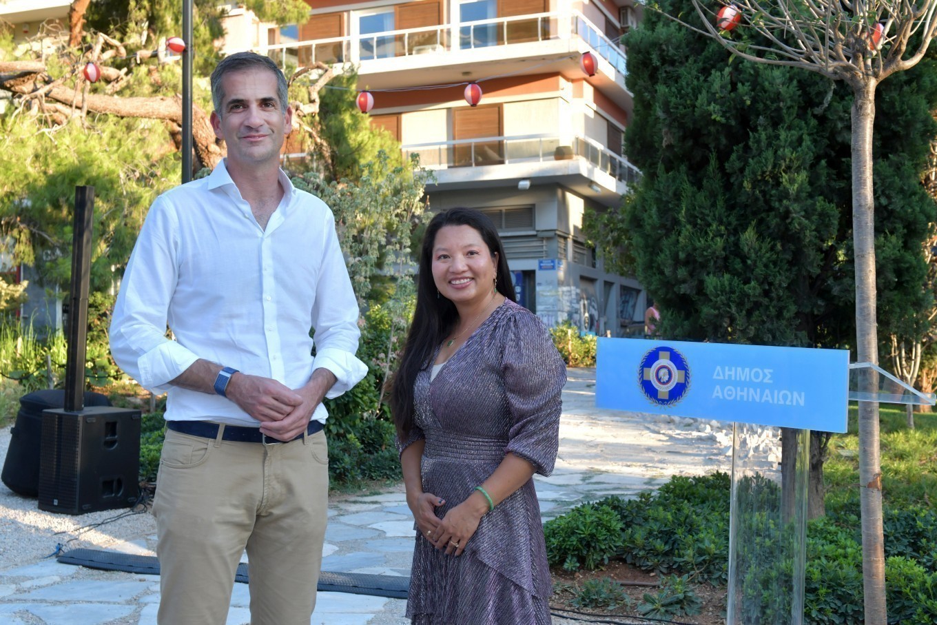 JTI: Ολοκληρώθηκε και παραδόθηκε το πρώτο δημόσιο Ιαπωνικό πάρκο της Αθήνας