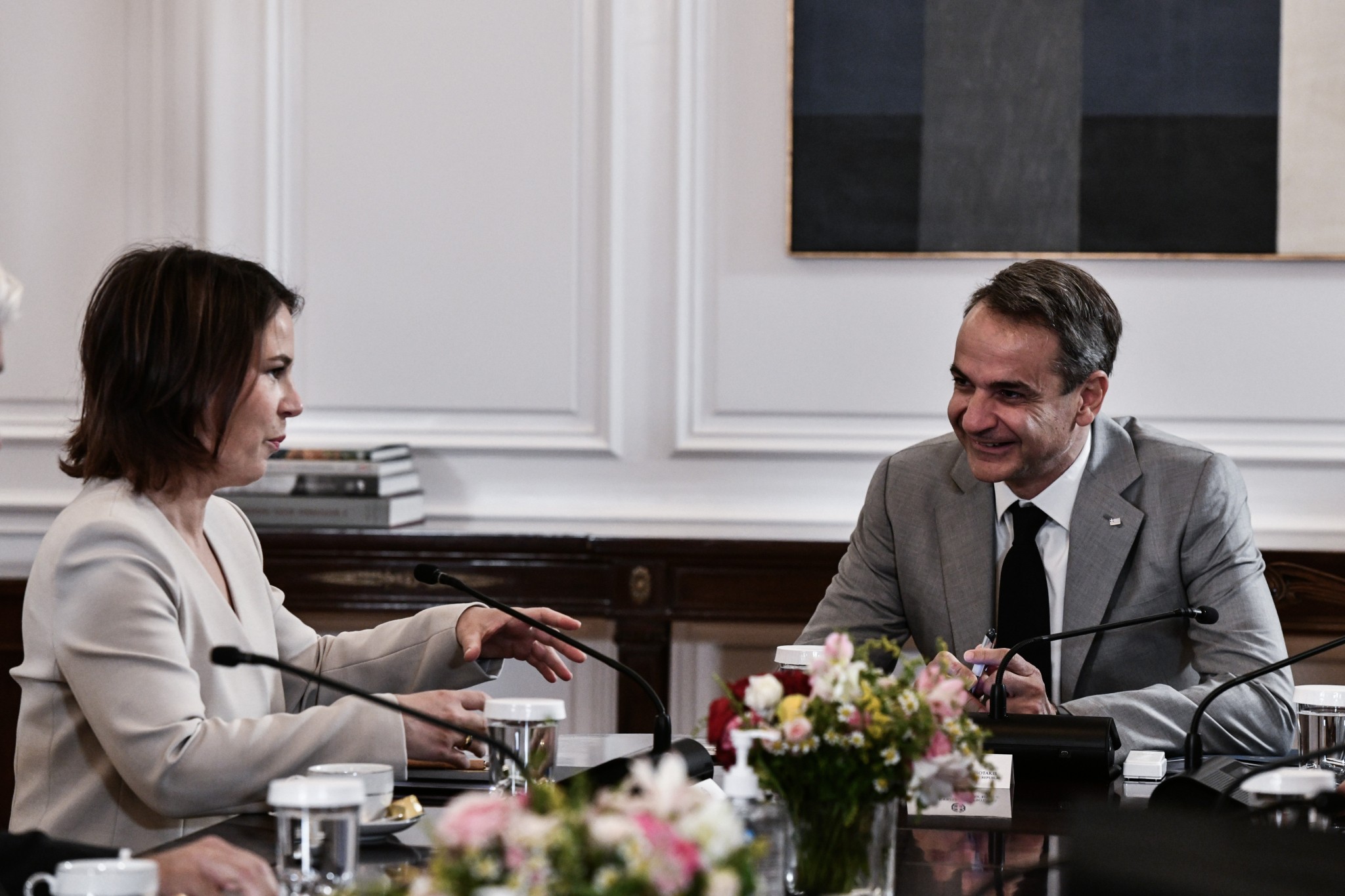 Μητσοτάκης σε Μπέρμποκ: Ευρωπαϊκό πρόβλημα η κρίση στις τιμές της ενέργειας (vid)