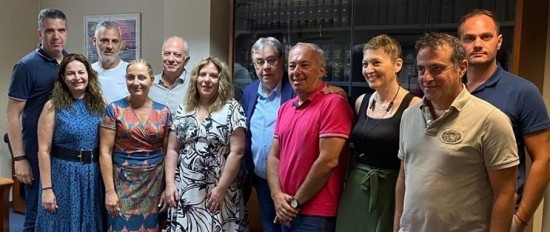 Συνάντηση της ΕΝΟΤΗΤΑΣ με την με την Υφυπουργό Εργασίας Μαρία Συρεγγέλα