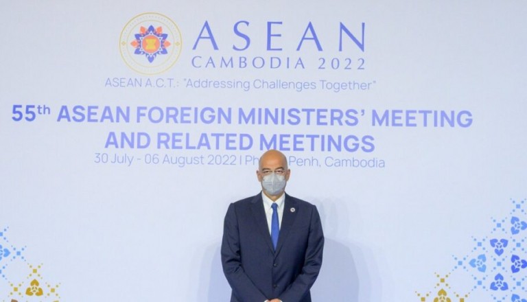 Δένδιας: Σύμφωνο Φιλίας και Συνεργασίας με τις χώρες του ASEAN