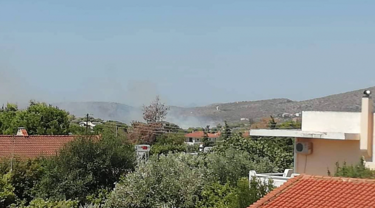 Οριοθετήθηκε η φωτιά στο Κορωπί