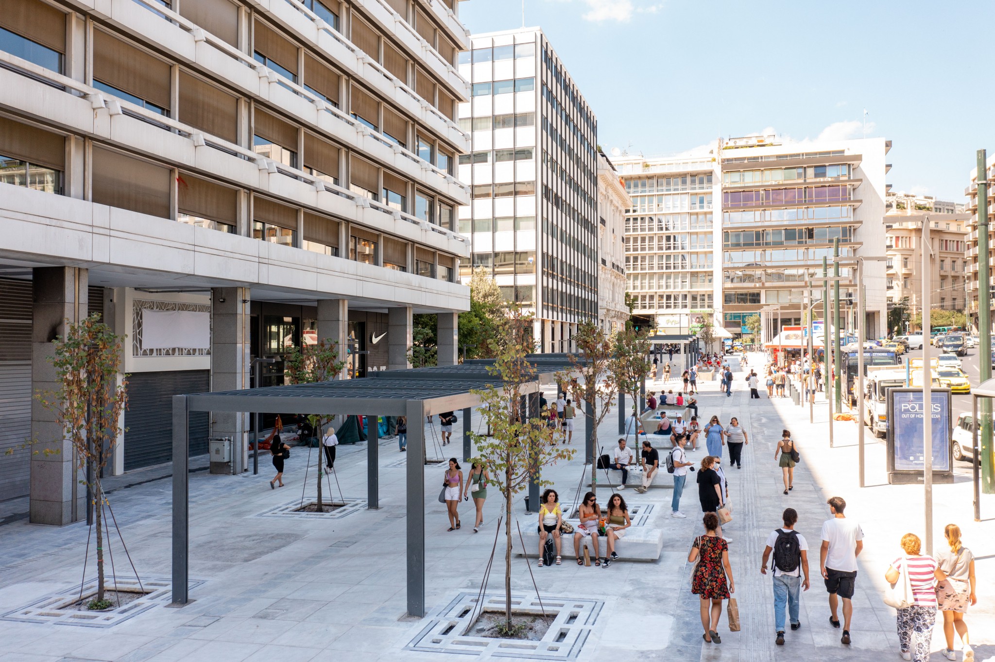 Πλατεία Συντάγματος: Στην τελική ευθεία η ανάπλαση της κάτω πλευράς (pics)