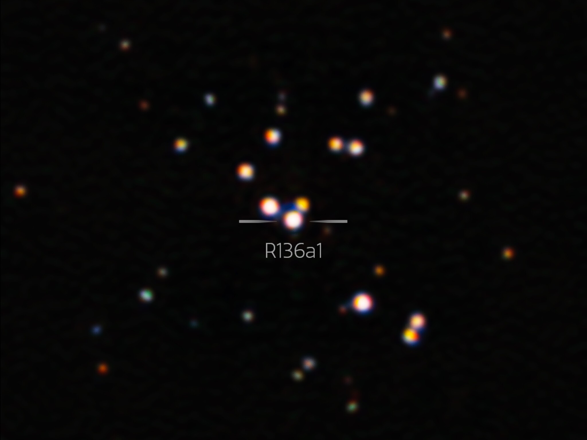 Aυτή είναι η καλύτερη μέχρι σήμερα φωτογραφία του μεγαλύτερου άστρου στο σύμπαν