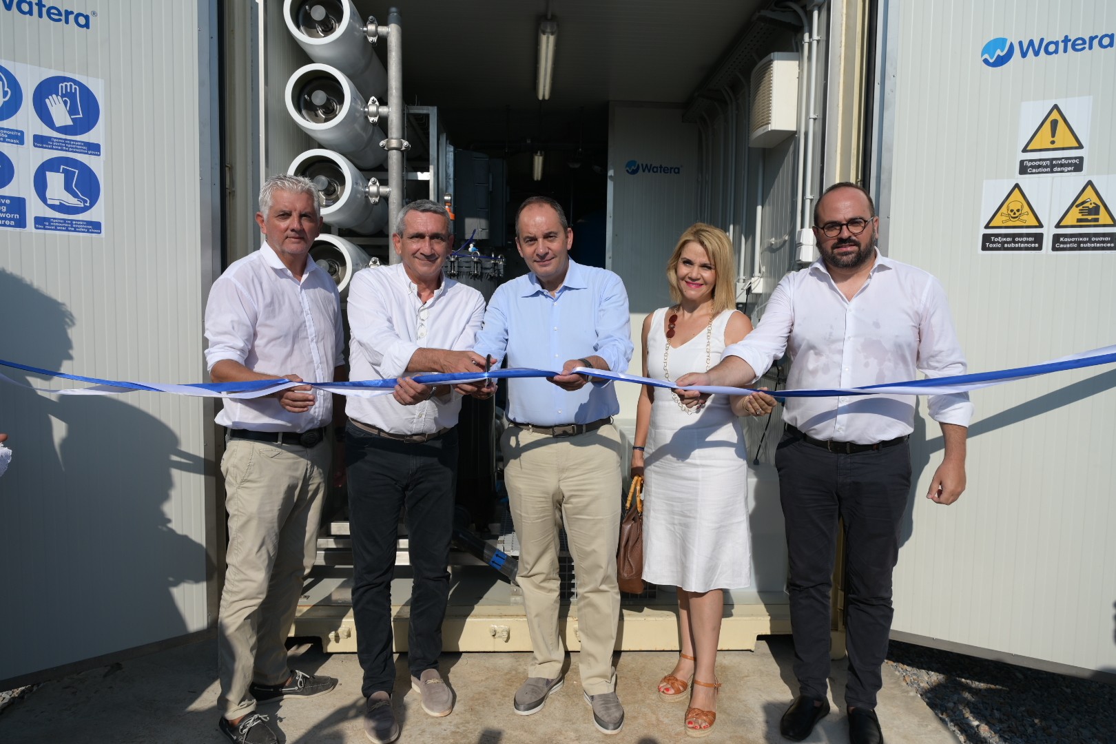 Πλακιωτάκης: Εγκαινίασε τη νέα μονάδα αφαλάτωσης στο Καστελόριζο (tweet)