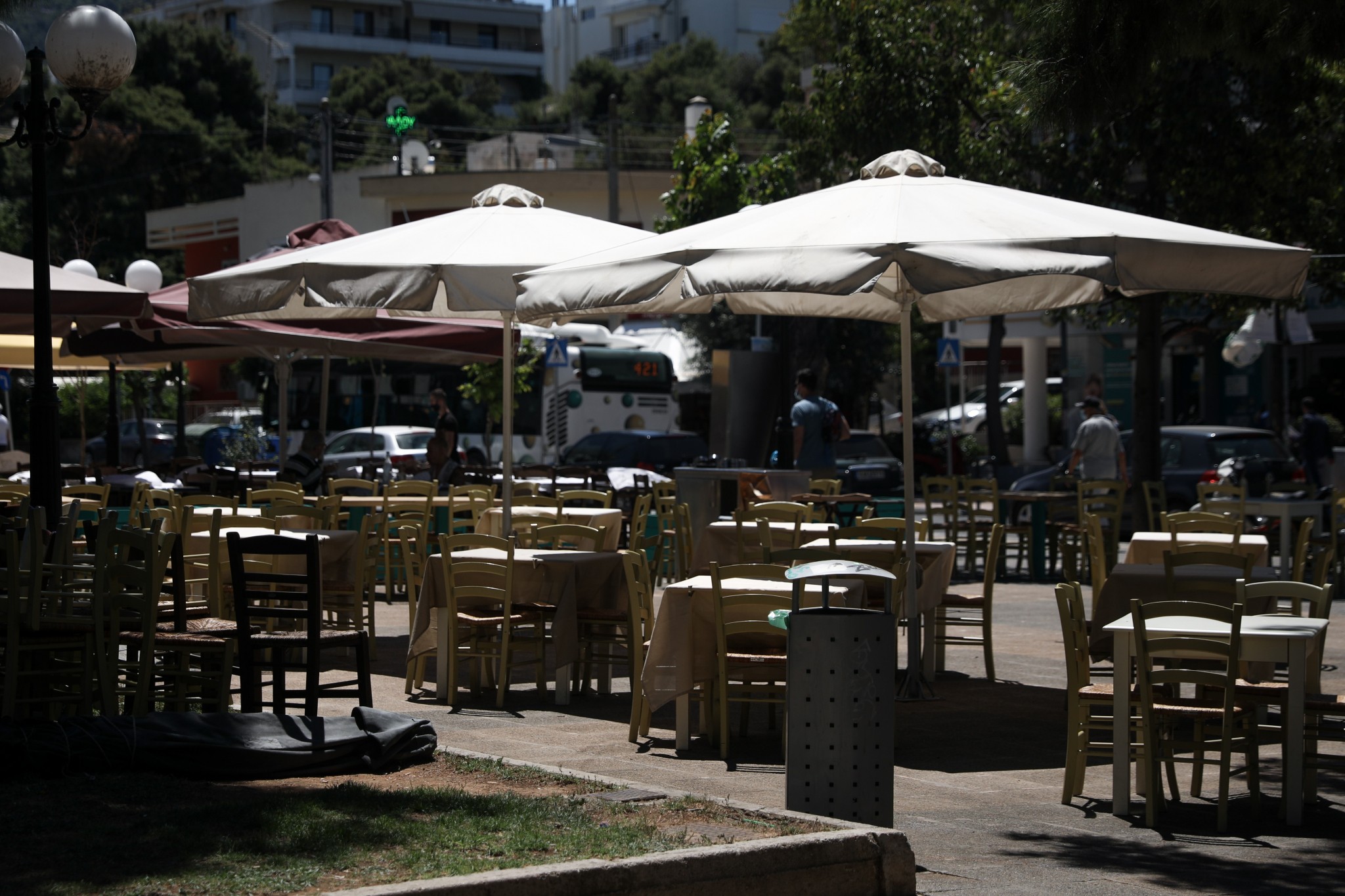 Τραπεζοκαθίσματα: Πότε λήγει η παράταση για την επέκτασή τους σε κοινόχρηστους χώρους