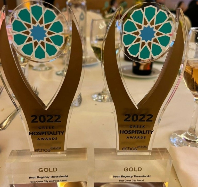 Hyatt Regency Thessaloniki: Χρυσές διακρίσεις στα Greek Hospitality Awards (pics)