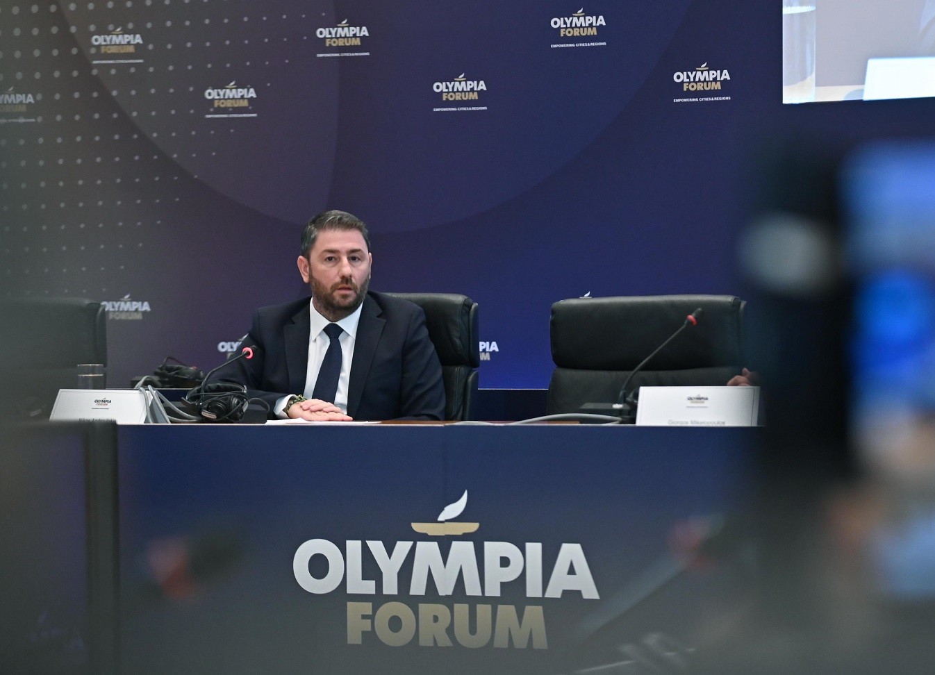 Ανδρουλάκης στο OLYMPIA FORUM: Το ΠΑΣΟΚ/ΚΙΝΑΛ θα ενισχύσει σημαντικά το ποσοστό του στις εκλογές