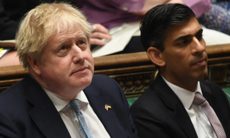 Sunday Times: Ο Μπόρις Τζόνσον θα συναντηθεί με τον Ρίσι Σούνακ