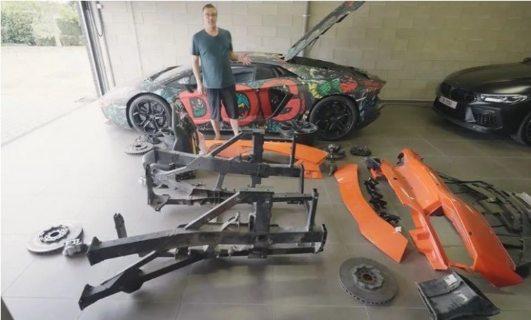 Lamborghini: Δείτε πόσο κοστίζει πραγματικά το τρακάρισμα σε μια Aventador (vid)