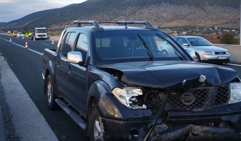 Εγνατία Οδός: Καραμπόλα τριών αυτοκινήτων κοντά στην Κοζάνη