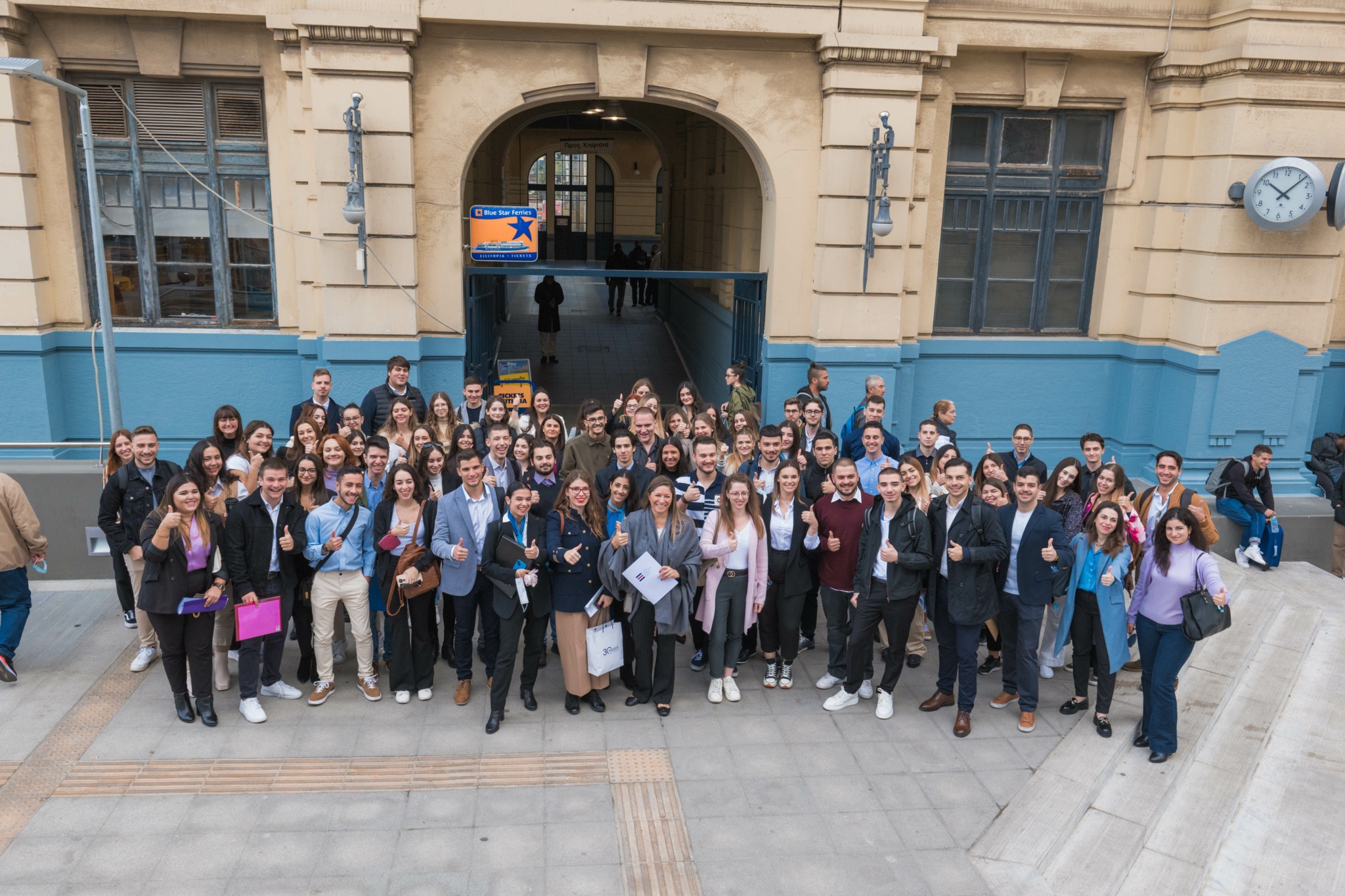 Yes Forum: Νέοι 18-25 ετών γνώρισαν το ναυτιλιακό κέντρο του Πειραιά