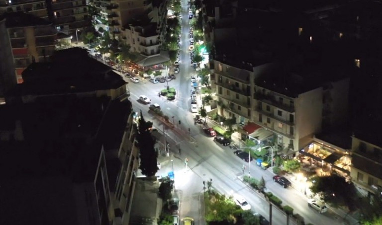 Δήμος Ζωγράφου: Ολοκληρώθηκε η εγκατάσταση των LED (pics + vid)