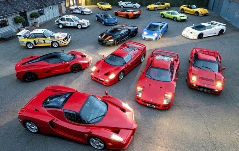 Δημοπρασία για μια απίστευτη συλλογή από αυτοκίνητα