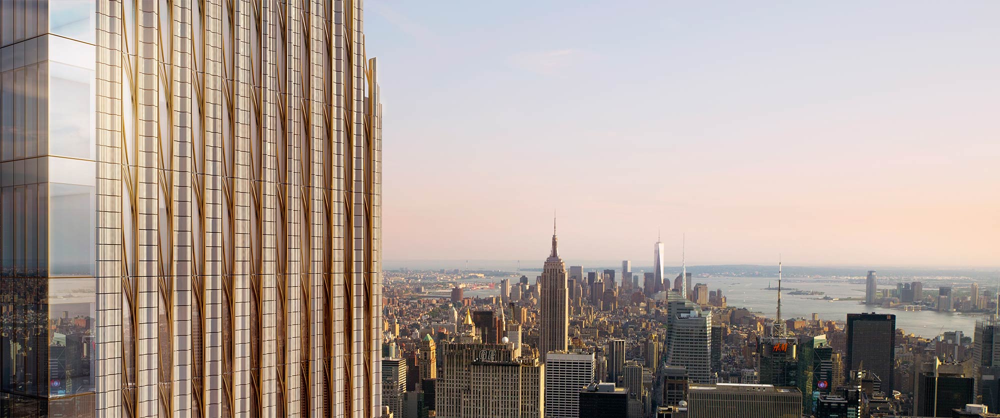 O λεπτότερος ουρανοξύστης στον κόσμο βλέπει το Central Park της Νέας Υόρκης από τα 435 μέτρα
