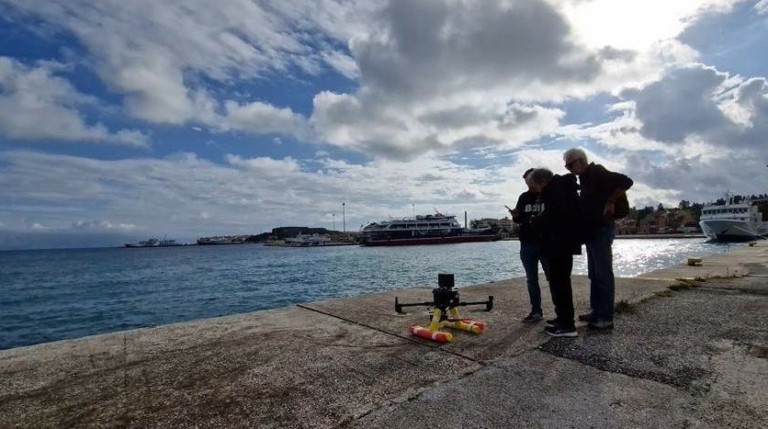 Πρώτη πιλοτική εφαρμογή εποπτείας ασφάλειας υδατοδρομίου στην Ελλάδα με την χρήση Drone