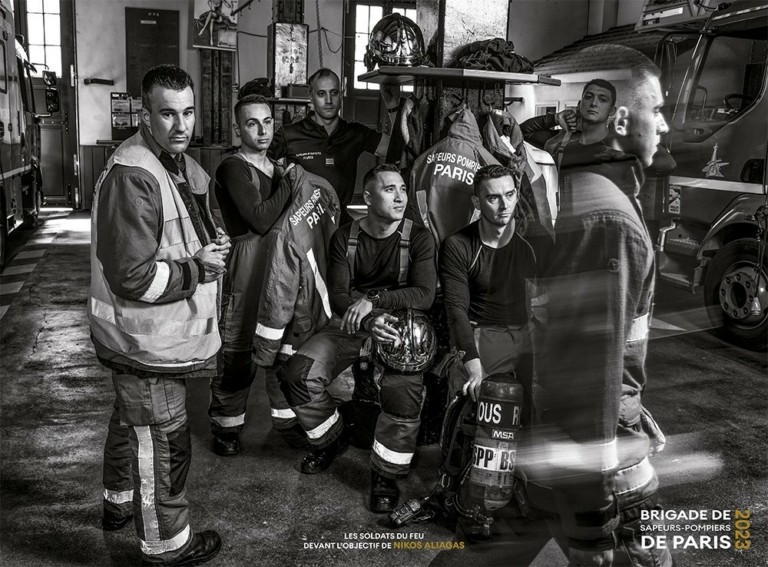 Ο Νίκος Αλιάγας στο “άντρο” των περιβόητων Γάλλων πυροσβεστών στο Παρίσι