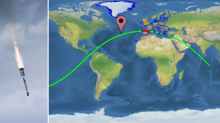 Ισπανία: Κλείνει ο εναέριος χώρος λόγω του κινεζικού πυραύλου