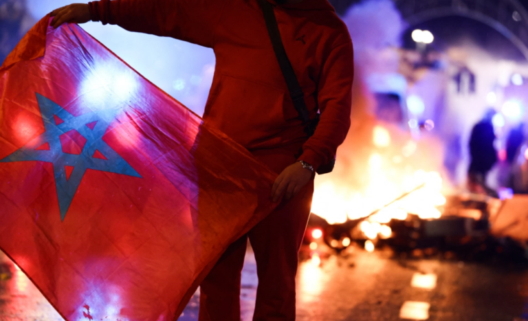 Βίαια επεισόδια ξέσπασαν στις Βρυξέλλες μετά τη νίκη του Μαρόκου εναντίον του Βελγίου