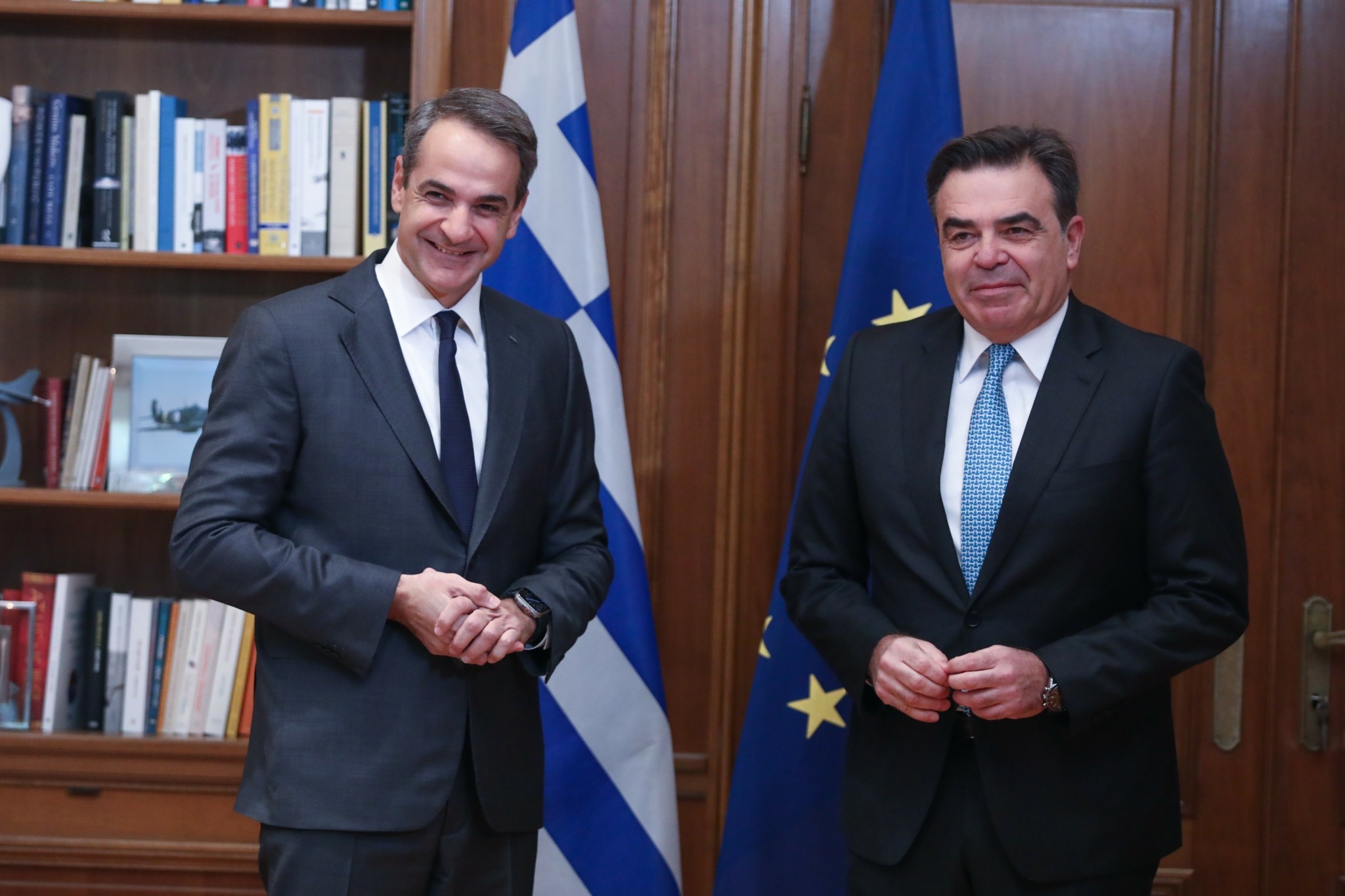 Συνάντηση Μητσοτάκη – Σχοινά: Είμαστε στο Champions League του Ταμείου Ανάκαμψης