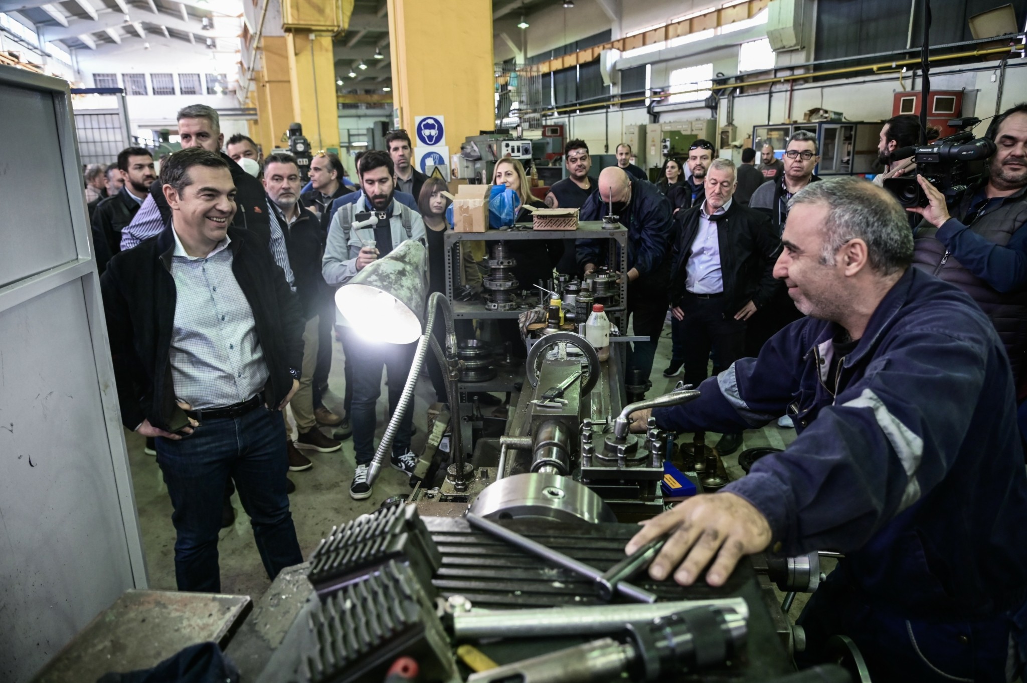 Επίσκεψη Τσίπρα στην ΟΣΥ: «Η λεηλασία θα τελειώσει, ο δημόσιος χώρος θα στηριχθεί»