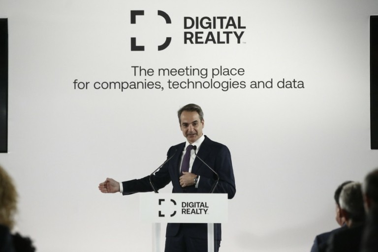 Μητσοτάκης από το νέο Data Center της Lamda Hellix: Στην πρώτη γραμμή της ψηφιακής επανάστασης η Ελλάδα