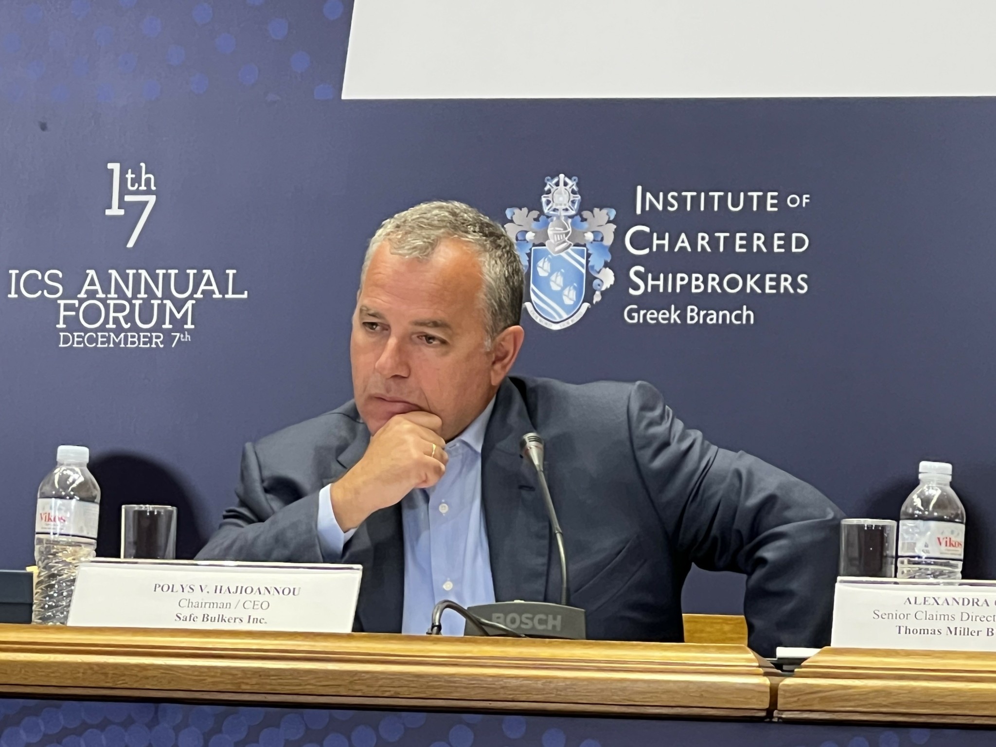 Πόλυς Χατζηιωάννου: «Η ελληνική ναυτιλία είναι κατακερματισμένη»