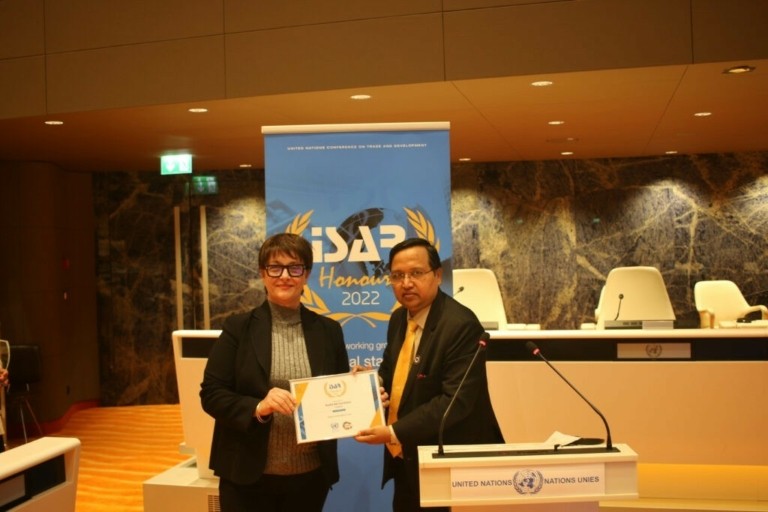 QualityNet Foundation: Διεθνής βράβευση του Ελληνικού Κώδικα Βιωσιμότητας από το ISAR Honours 2022 (vid)