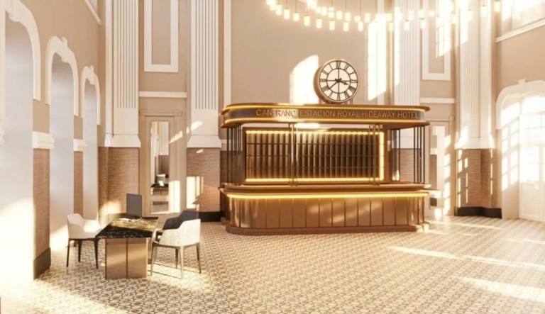 Ένας πρώην σιδηροδρομικός σταθμός μεταμορφώνεται σε πεντάστερο ξενοδοχείο