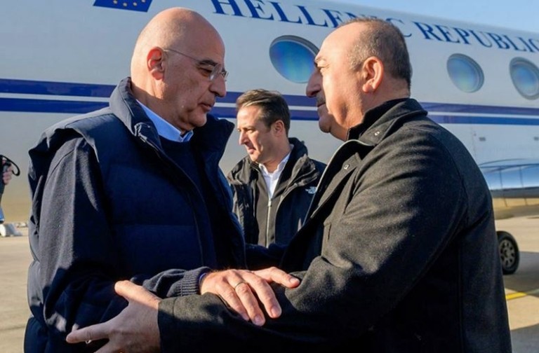 Σεισμός στην Τουρκία: Ο Νίκος Δένδιας μαζί με τον Τσαβούσογλου στην Αντιόχεια (upd)