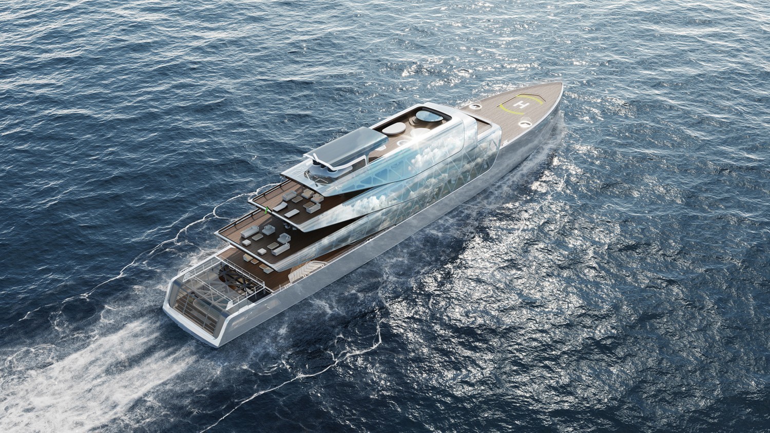 Το “αόρατο γιωτ” του βραβευμένου Ελληνα designer – Το φουτουριστικό σκάφος που σχεδιάστηκε σε μια παραλία στο Κουφονήσι