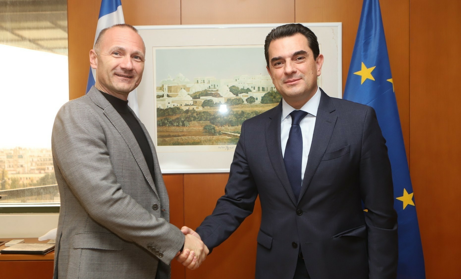 Σκρέκας για αγωγό Αλεξανδρούπολης – Μπουργκάς: Εδραιώνουμε Ελλάδα και Βουλγαρία ως πόλους σταθερότητας κι ασφάλειας (pics)