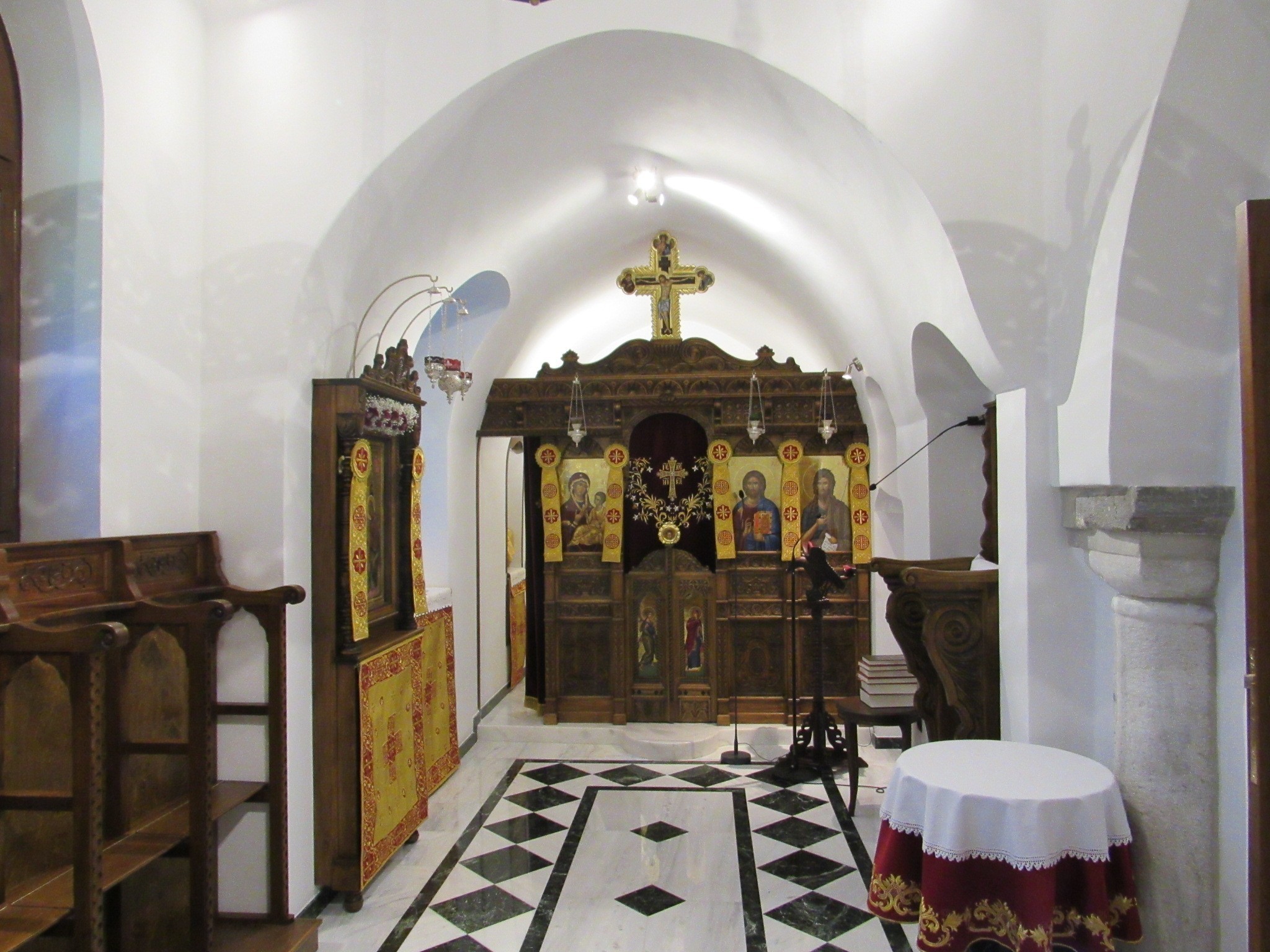 AHEPA Maritime Chapter: Συνεισφορά στην ανέγερση του Ναού του Ευαγγελισμού της Θεοτόκου, στην Ιερά Μονή Πανορμίτη στη Σύμη (pics)