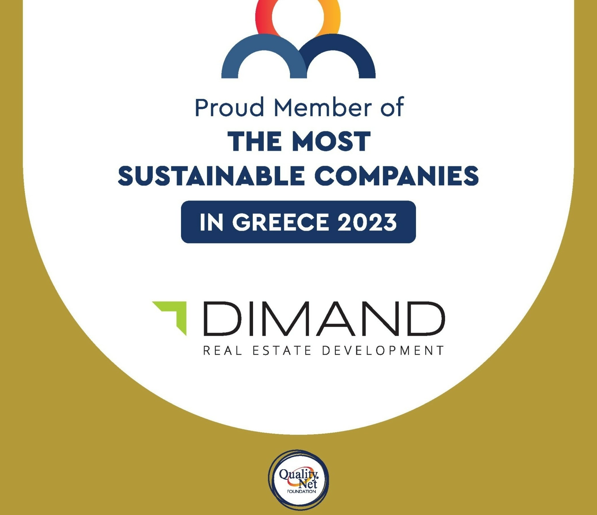 Μεγάλη διάκριση για την Dimand – Συγκαταλέγεται στη λίστα των «The Most Sustainable Companies in Greece»