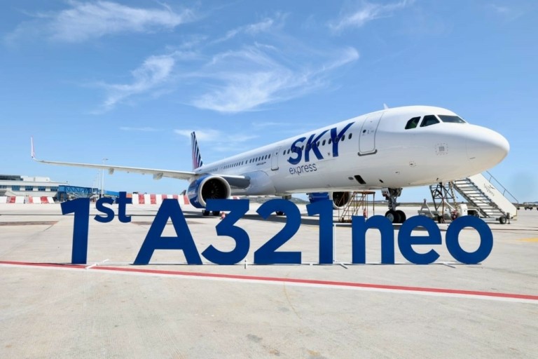 SKY express: Παρέλαβε το πρώτο Α321neo – Επενδύσεις σε νέους και μεγαλύτερους τύπους αεροσκαφών 