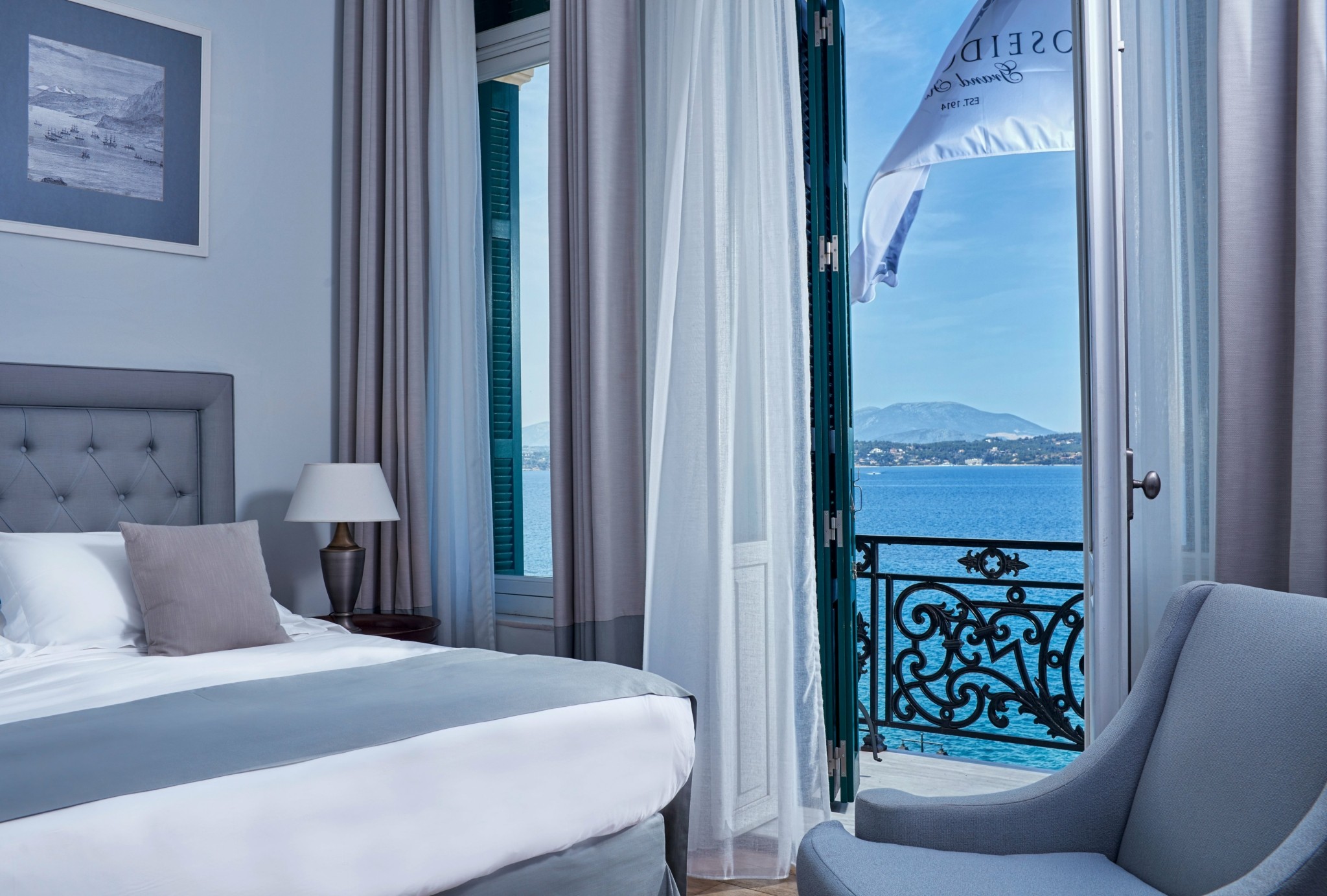 Δωμάτιο με Θέα: Tower Room του Poseidonion Grand Hotel στις Σπέτσες