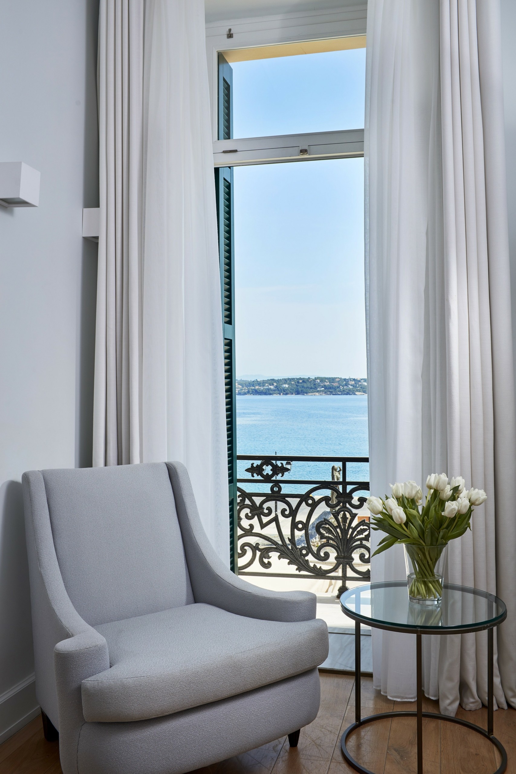 Δωμάτιο με Θέα: Tower Room του Poseidonion Grand Hotel στις Σπέτσες