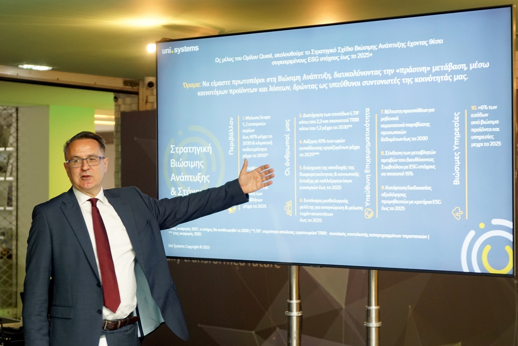 Uni Systems: Βασικός εταίρος του ψηφιακού μετασχηματισμού σε Ελλάδα και Ευρώπη (pic)