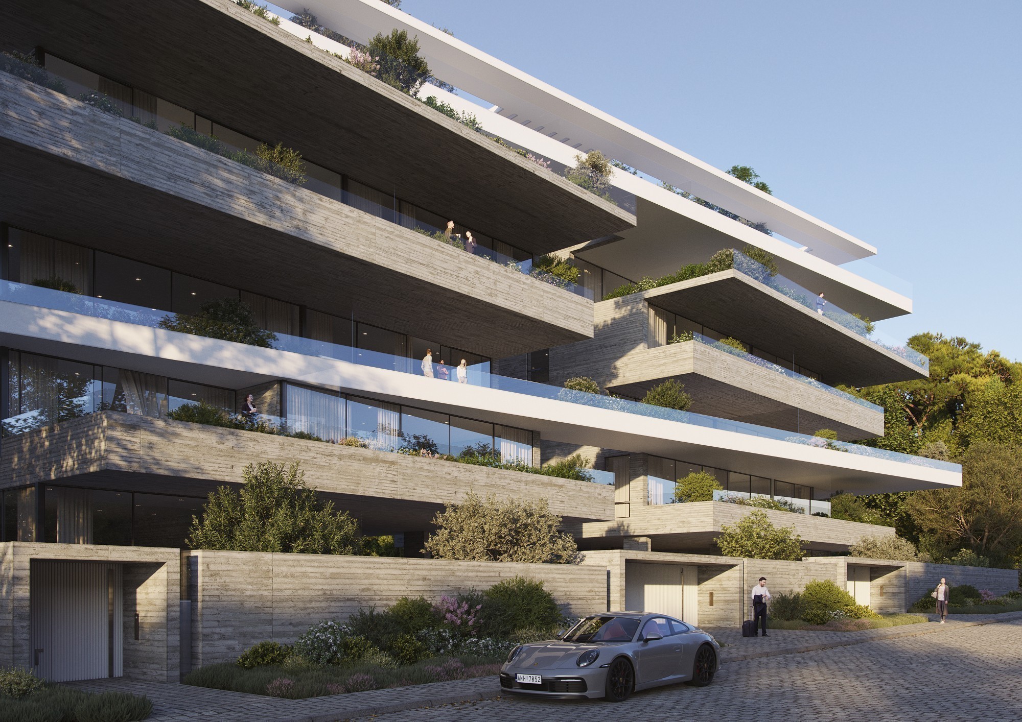 Μια πολυκατοικία στο Κεφαλάρι που έχει πάρει διεθνές βραβείο μόνο από τα σχέδια