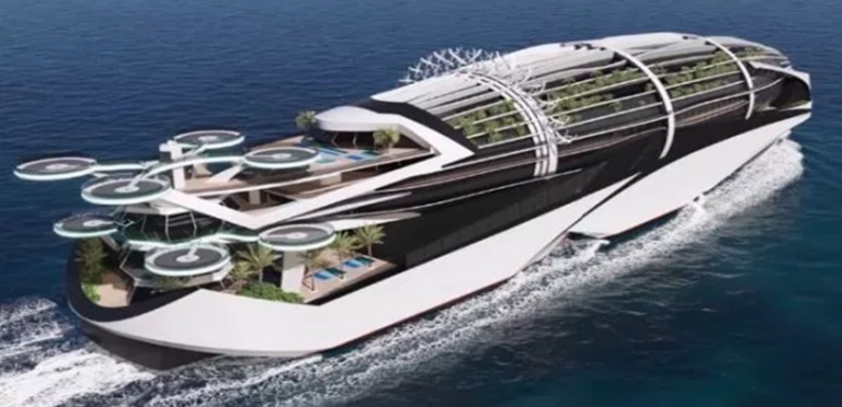 Αυτό είναι το νέο υπερπολυτελές κρουαζιερόπλοιο – πρόκληση του 22ου αιώνα