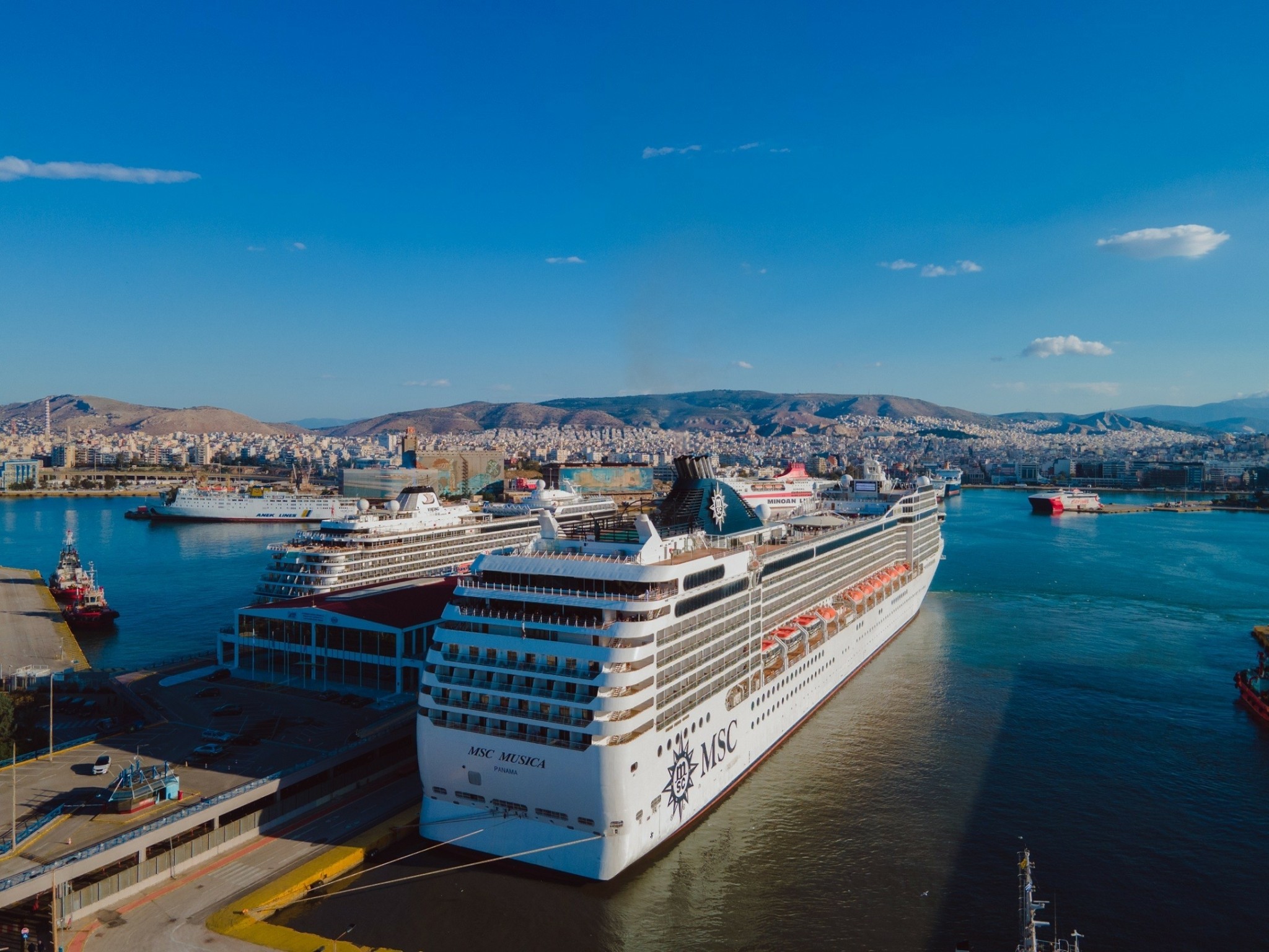 MSC Cruises: Το MSC Musica κάνει για πρώτη φορά homeporting στην Ελλάδα