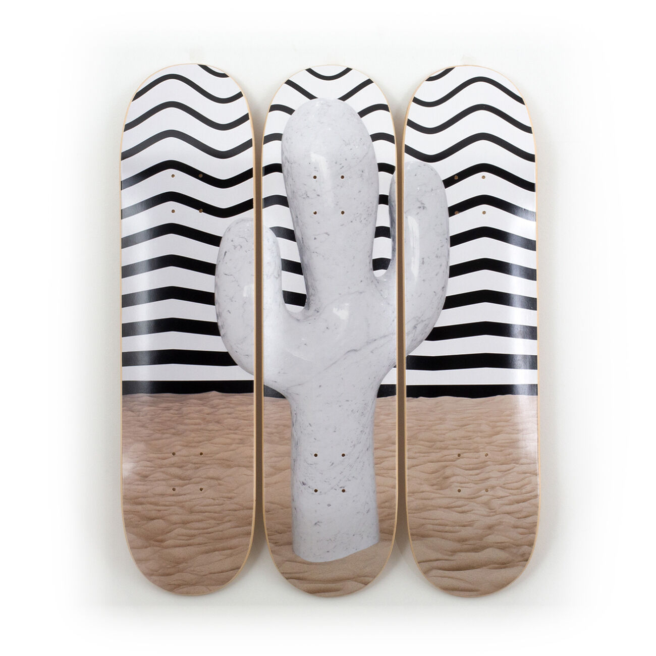 Τα πιο περιζήτητα skateboards στον κόσμο με έργα των Andy Warhol, Jeff Koons, Ai Weiwei